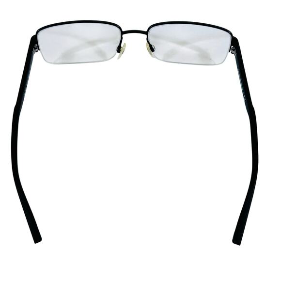 Emporio Armani Half Rim Designer Eyeglasses EA1029 56 18 140 Black Frames Used - Picture 3 of 15